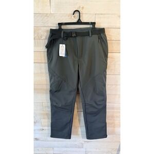 Stlight Mens Snow Ski Water Repellent Softshell Fleece Lined Pants Men's 36x32